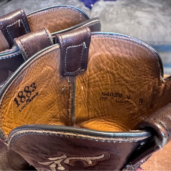 Lucchese 1883 Stingray Snip Toe Boot - Picture 7 of 11